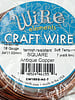 18GA SQUARE CRAFT WIRE- ANTIQUE COPPER