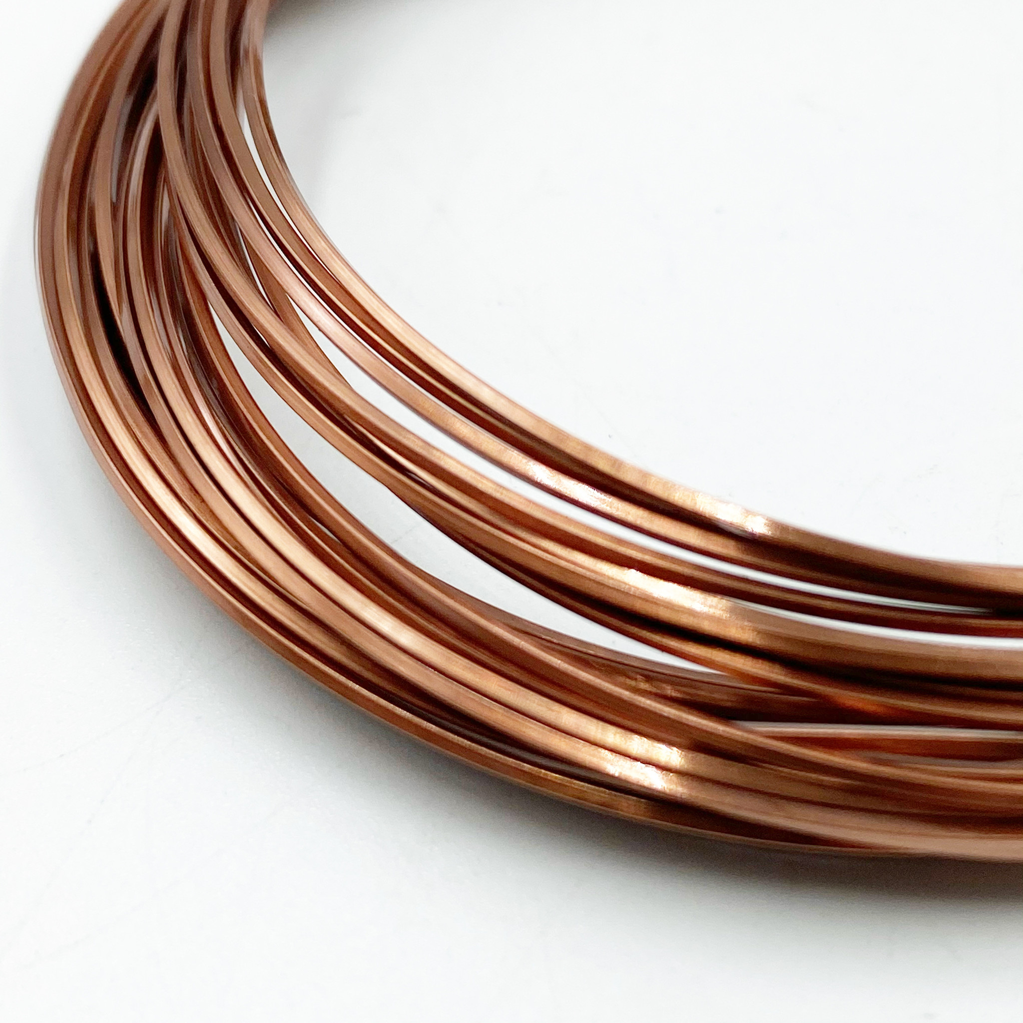 Copper Craft Wire, Parawire 18ga Faux Gold Enameled 50' Roll
