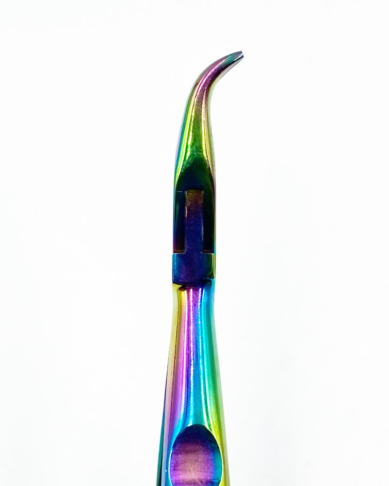 Aura Rainbow: Bent Chain Nose Pliers
