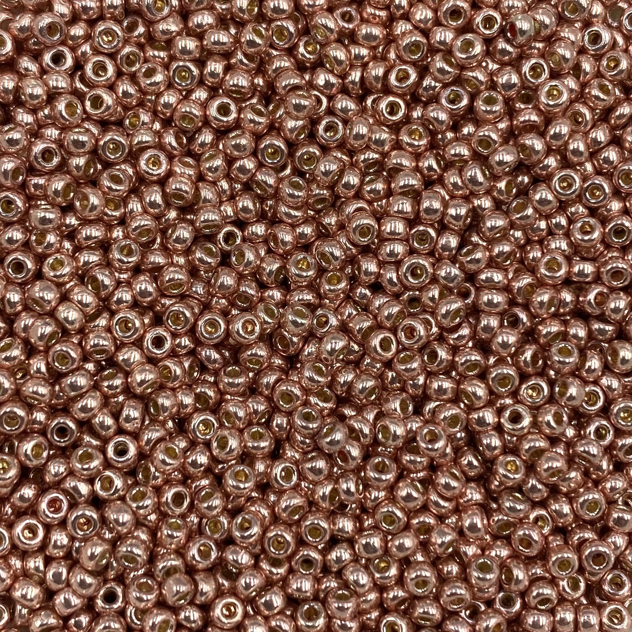 Miyuki ROUND 8/0 Seed Beads DURACOAT GALVANIZED CHAMPAGNE (5 tube)