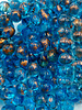 5x7mm Teardrop: Pacific Blue Copper Splash