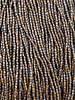Size 9/0 Three Cut Seed Beads- #315 Orange Travertine
