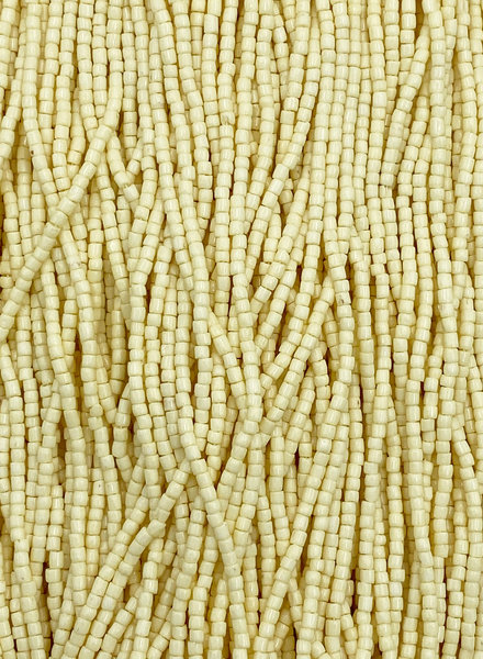 Size 9/0 Three Cut Seed Beads- #995 Ivory