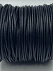 1.5mm Leather Antique Black (Dyed): BY THE FOOT