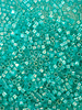 Size 11/0 Delica: Silk Inside Dyed Aqua Green AB (db1869)