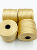 S-LON BEAD CORD: WHEAT 77YD