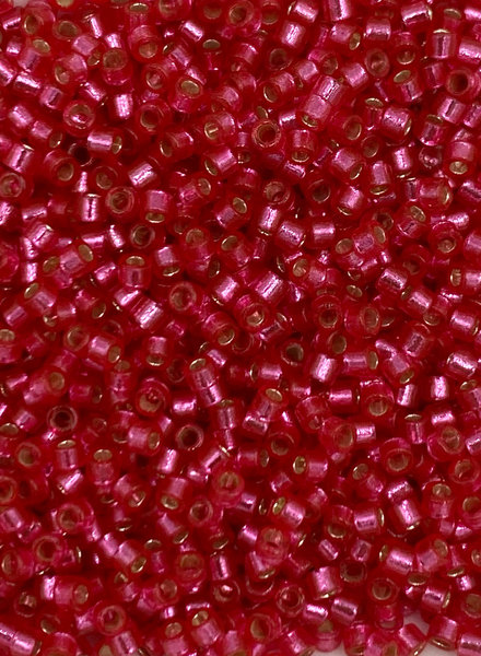 Miyuki Delica Seed Bead 11/0 Opaque Tomato Red (3 Gram Tube)