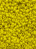 Size 8/0 Miyuki Round: Opaque Yellow (mr9404)