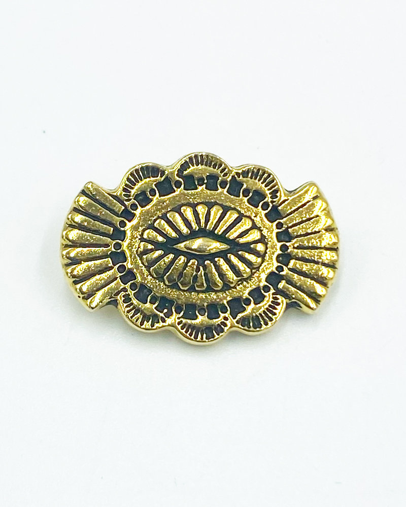 SALE Button, Western- Gold