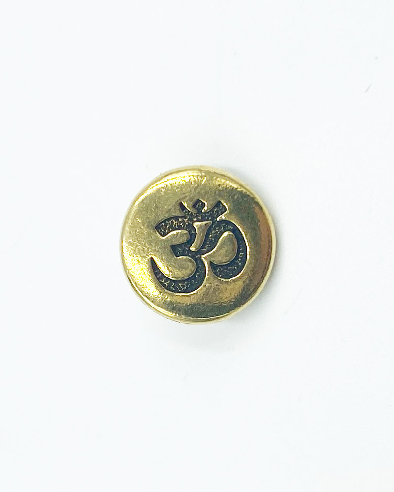 Button, Small OM- Gold
