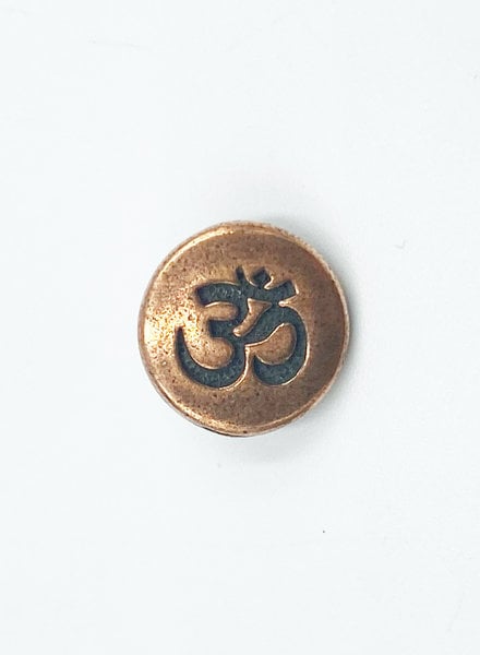 SALE Button, Small OM- Copper
