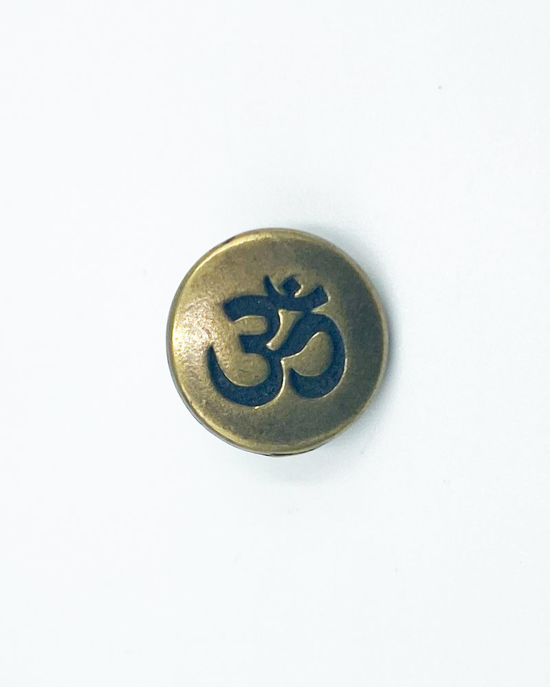 SALE Button, Small OM- Antique Brass