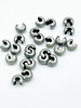 4MM CRIMP COVER: ANTIQUE SILVER PLATED- 24/PC