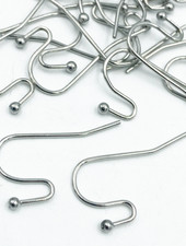 STAINLESS STEEL French Earwire- 12prs.