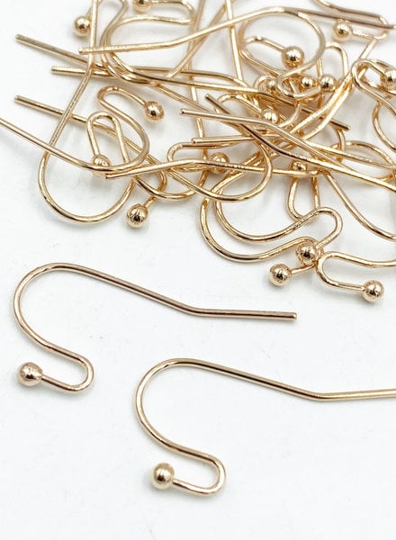 ROSE GOLD French Earwire with 2mm Ball