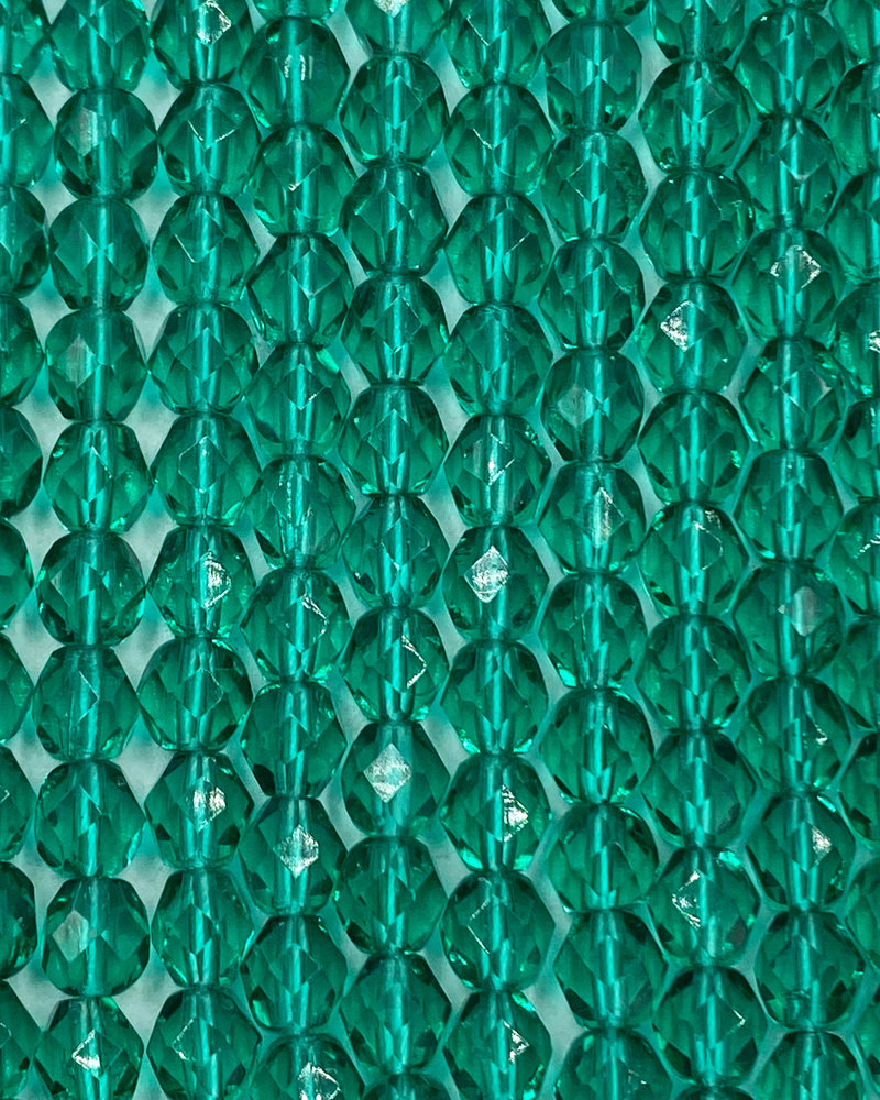 Firepolish 6mm : Emerald