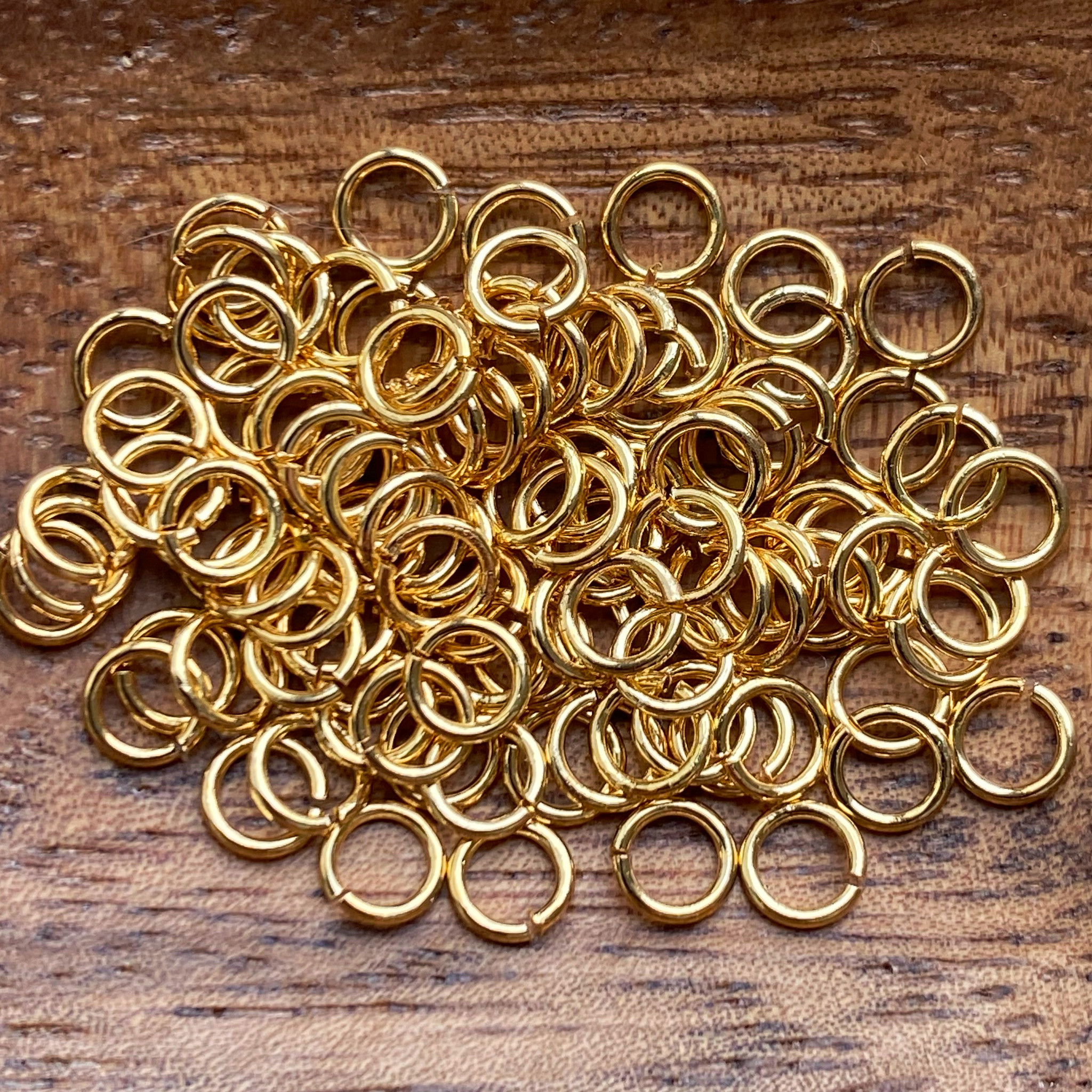 4mm Gold Filled Jump Ring - Open - Beadworks