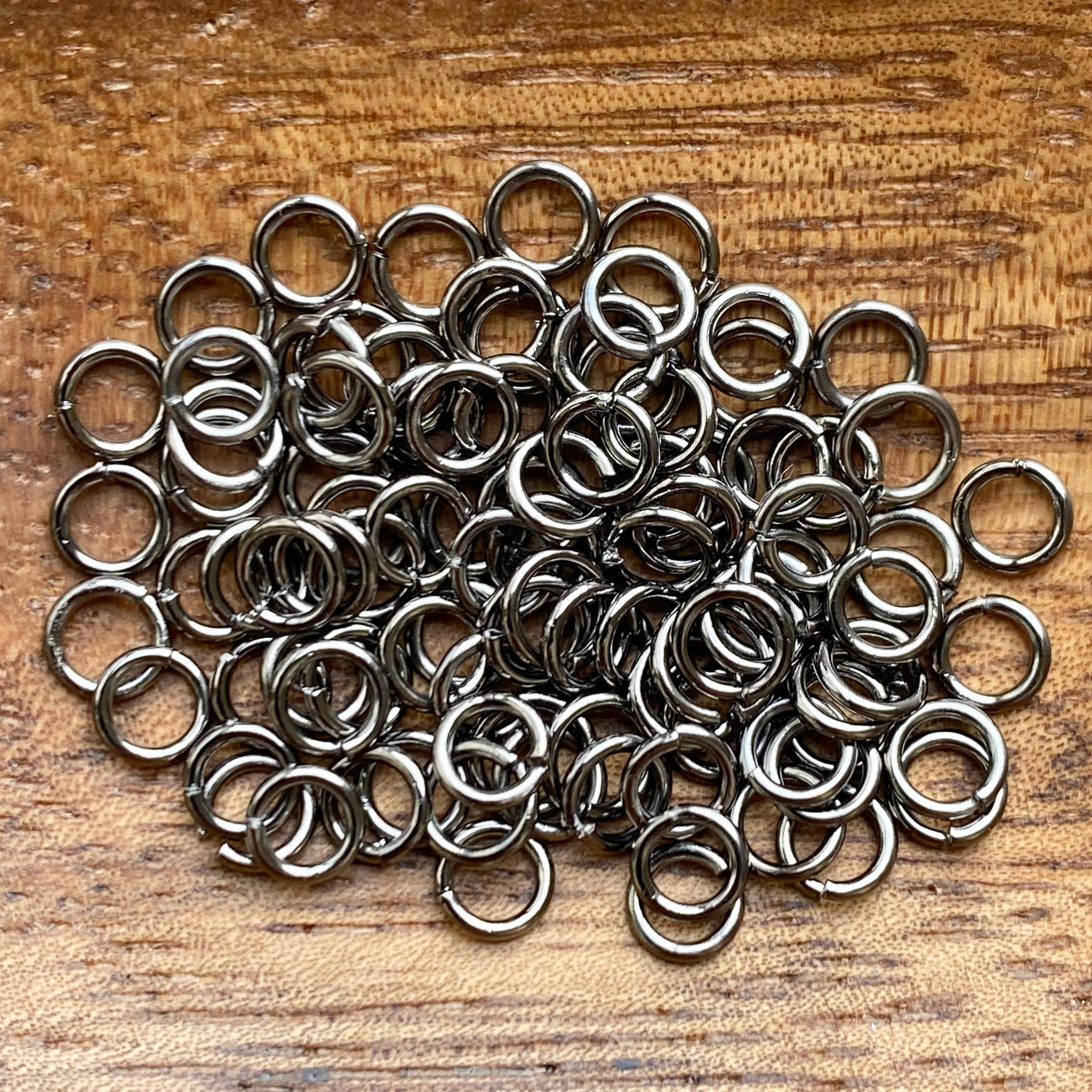 Gunmetal on sale jump rings