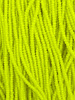 Size 11/0 Czech Glass SIZE 11/0 #1446m Yellow Neon Matte