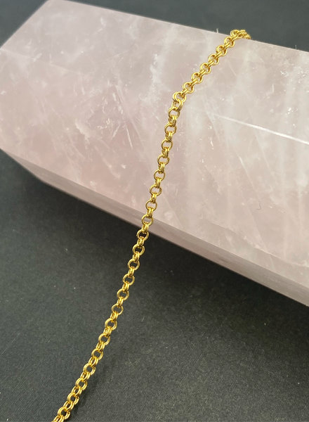 1.7mm Rolo Chain- Gold  (ch171)