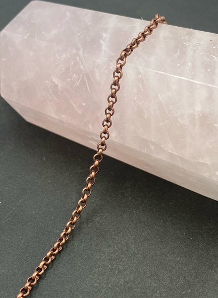 2mm Rolo Chain- Antique Copper (ch172)