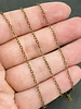 2mm x 1mm Thin Cable Chain- Antique Brass (ch180)