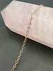 2mm x 1mm Thin Cable Chain- Rose Gold (ch180)