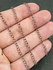 4.2mm x 4mm Thin Cable Chain- Gunmetal (ch181)