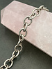 SALE 8mm x 6.5mm Heavy Cable Chain- Antique Silver (ch183)