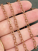 5mm x 4.5mm Flat Cable Chain- Antique Copper (ch184)