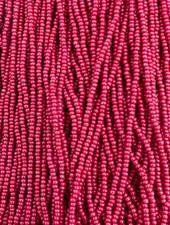 Size 11/0 Czech Glass SIZE 11/0 #1453 Amaranth Red Chalk