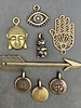 Charm Bundle- Antique Brass 302