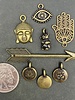 Charm Bundle- Antique Brass 302