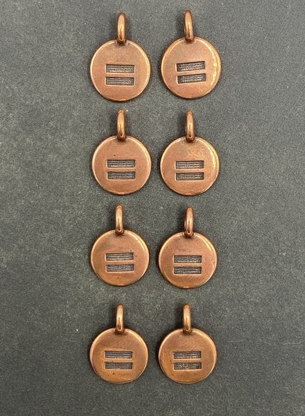 Charm Bundle- Equality Antique Copper