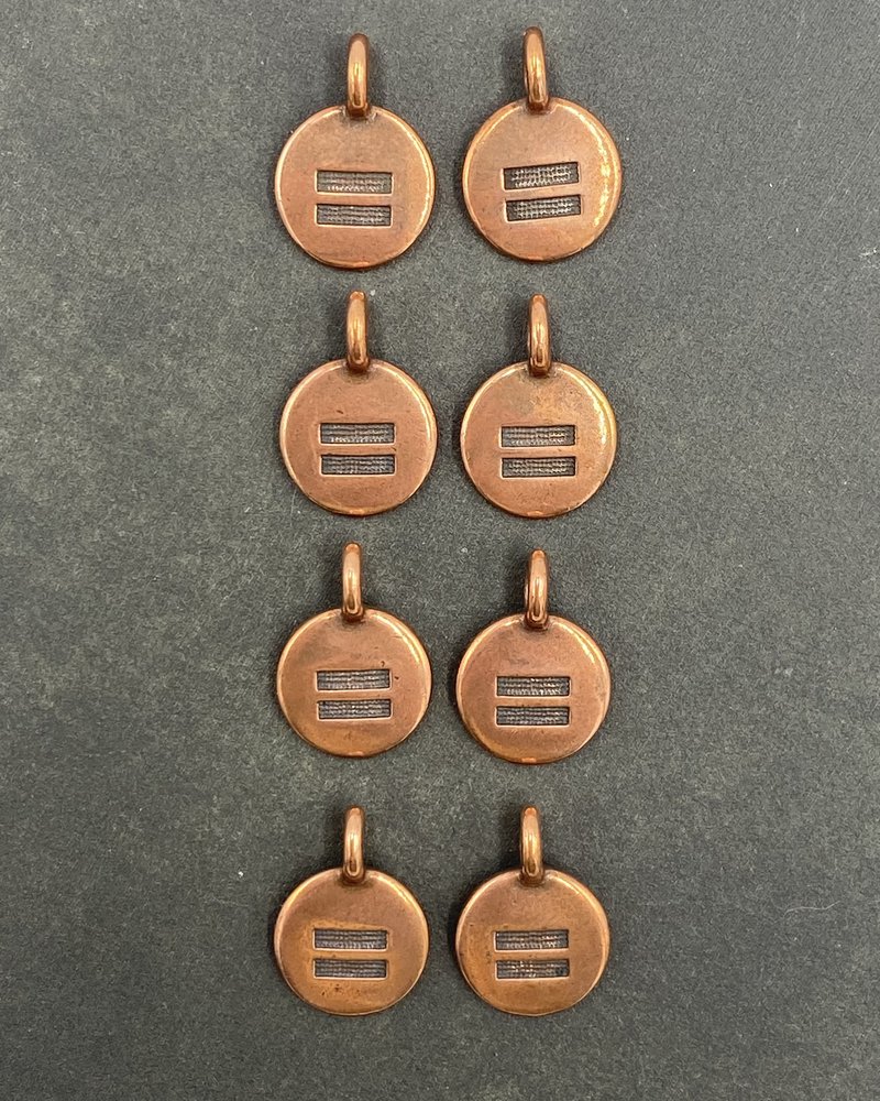 Charm Bundle- Equality Antique Copper