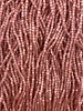 Size 11/0 2-Cut Hex Seed Beads- #732 Old Rose Satin