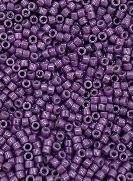 Size 11/0 Delica: Duracoat Opaque Dark Purple (db2360)