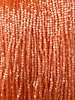 Size 11/0 2-Cut Hex Seed Beads- #1506 Coral Satin