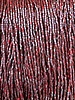 Size 11/0 2-Cut Hex Seed Beads- #1158 Red Travertine