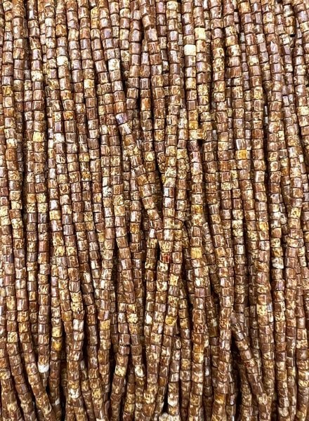 Size 11/0 2-Cut Hex Seed Beads- #1001 Butterscotch