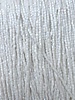Size 11/0 2-Cut Hex Seed Beads- #463 White Rainbow