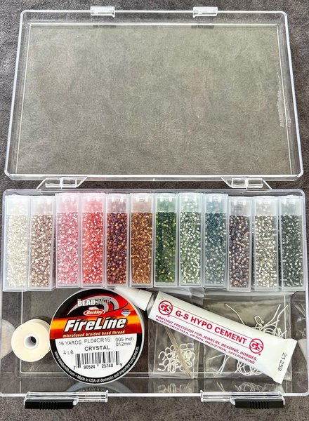 Bead Weaving Kit- Sparkle Lined Shimmer