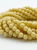 4mm Round Druk: Ivory