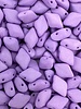 Two Hole Gemduo 8x5mm- Matte Neon Pastel Purple