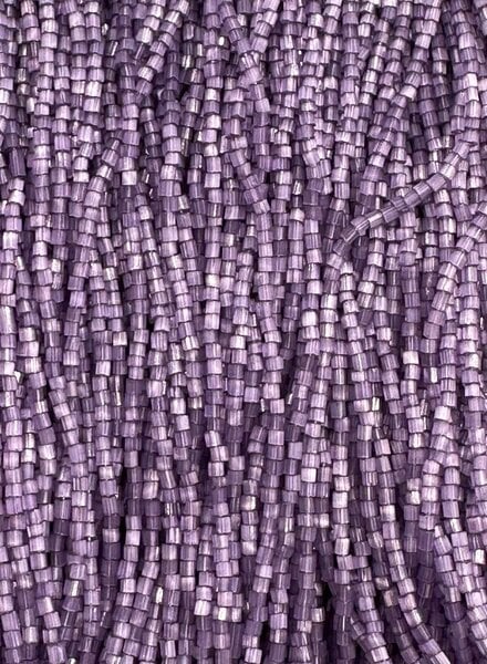 Size 11/0 2-Cut Hex Seed Beads- #721 Lavender Satin