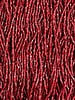 Size 11/0 2-Cut Hex Seed Beads- #80 Garnet Silver Lined