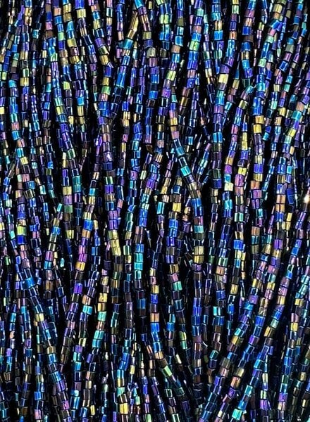 Size 11/0 2-Cut Hex Seed Beads- #51 Midnight Medley Mix
