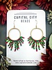 Jewelry Sunburst Hoops- Holiday