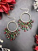 Jewelry Sunburst Hoops- Holiday