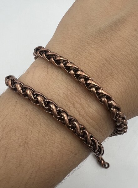 SALE Heavy Wheat Chain Antique Copper- 3 Feet